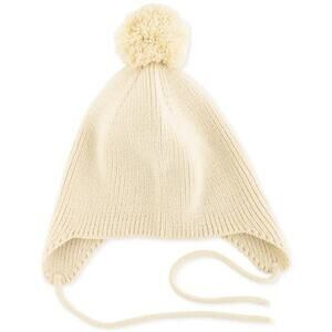 Levi's Women's Pom-Pom Ear Flap with Under Chin Ties Beanie